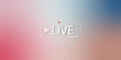 Live streaming background.loading,player, broadcast, website, vector