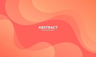 Abstract Pink Fluid Wave Background vector