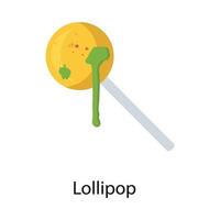 Trending Lollipop Concepts vector
