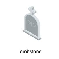 Trending Tombstone Concepts vector