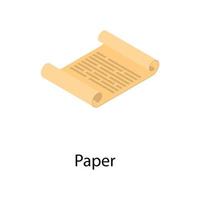 Trending Paper Concepts vector