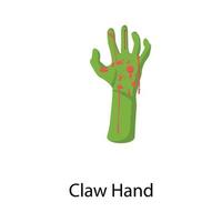 Claw Hand Concepts vector