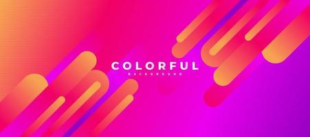 Abstract Colorful Background with Liquid Style for Banner or Web vector