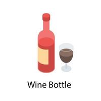 Wine Bottle Concepts vector