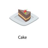 Cake Slice Concepts vector