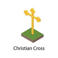 Christian Cross Concepts vector