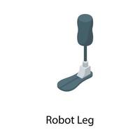 Robot Leg Concepts vector