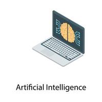 AI Software Concepts vector