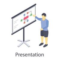 Graphical Business Presentation vector