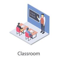 Student Classroom Concepts vector