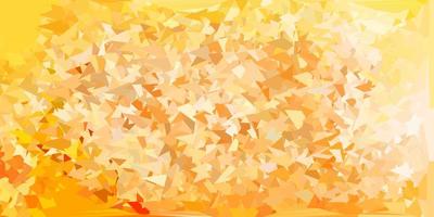 Light orange vector geometric polygonal wallpaper.