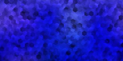 cubierta de vector violeta claro con hexágonos simples.