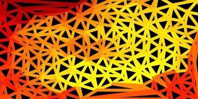 Light yellow vector gradient polygon design.