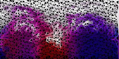 Dark pink, red vector poly triangle texture.