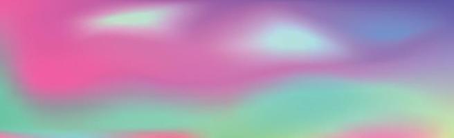 Blurred large panoramic summer background multicolored gradient vector