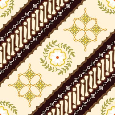 Batik Parang Seamless Pattern