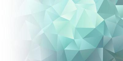 low poly abstract banner design vector