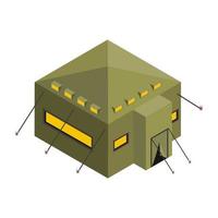 Army Tent and Camp vector