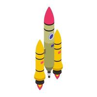 Missile and Rocket  Launch vector