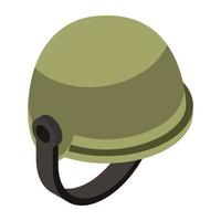 Soldier Helmet and skullcap vector