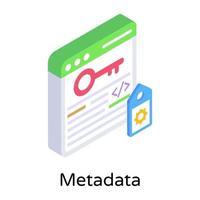 Metadata and Keywords vector