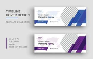 Digital marketing cover, Corporate social media banner design