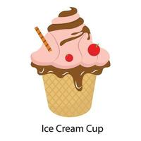 Ice Cream Cup vector