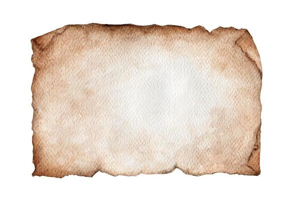 Watercolor painting of Vintage background with old paper.
