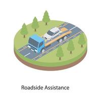 Road Assistance Concepts vector