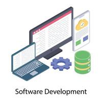 System Development Concepts vector