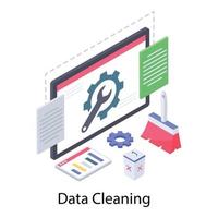 Data Cleaning Concepts vector