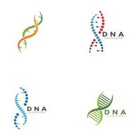 DNA logo and symbol template icon