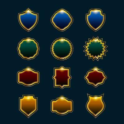 Frame Badge Element Set