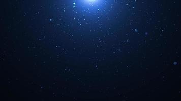 Blue Particle Flare Background for Background Concept video