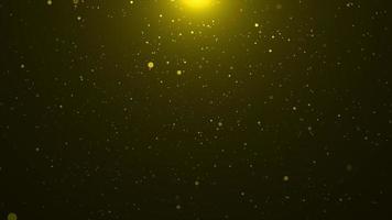 Gold Particle Flare Background for Background Concept video