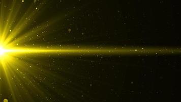 Gold Particle Flare Background for Background Concept video