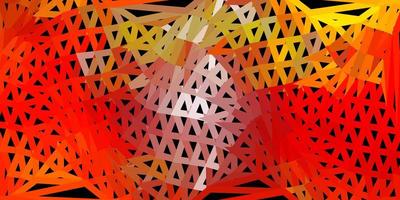 Light orange vector geometric polygonal design.