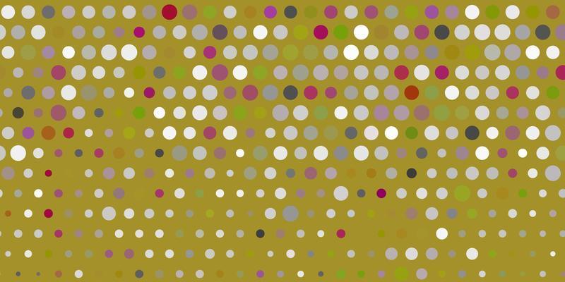 Light gray vector template with circles.