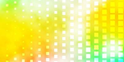 Light Multicolor vector background with rectangles.