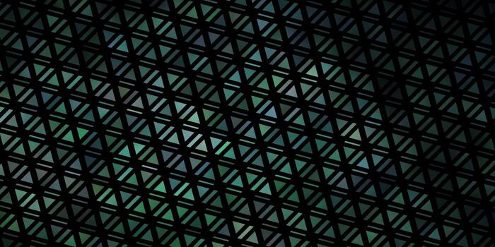 Light Green vector pattern with polygonal style.