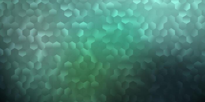 plantilla de vector verde claro con formas abstractas.