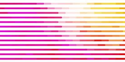 Light Pink, Yellow vector backdrop with lines.