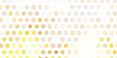 Light orange vector backdrop with dots.