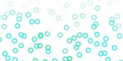 Light green vector backdrop with dots.