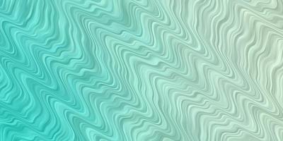 Light BLUE vector background with bent lines.