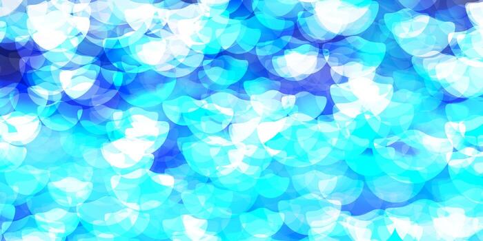 textura de vector azul claro con discos.