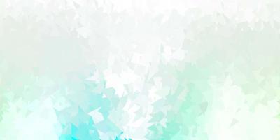 Light green vector gradient polygon design.