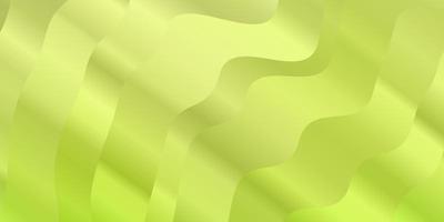 Light Green, Yellow vector texture with wry lines.