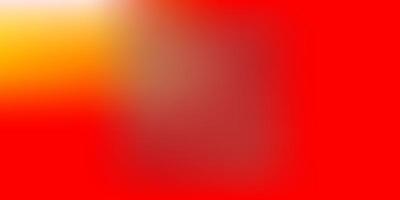 Light Red, Yellow vector gradient blur texture.