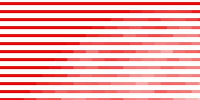 Light Red vector pattern with lines.